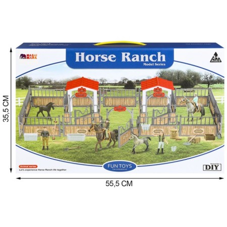 Набор фигурок «Мир лошадей», 22 предмета-4