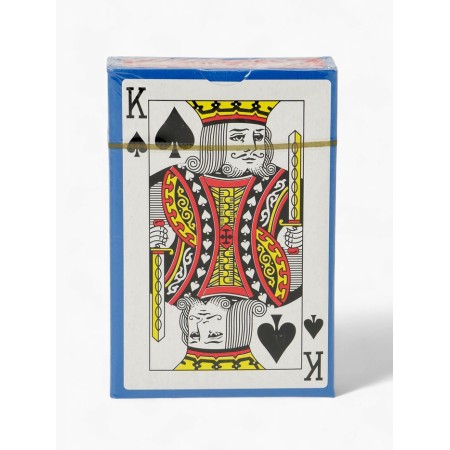 Playing cards 54 pcs "King", map 5.7 x 8.7 cm, blue shirt, 280 g-4
