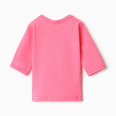 T -shirt with DL. Sleeve Bloom Baby, p. 92 cm, pink-3
