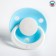Latex-Latex classic “berry” nipple with a ring, from 0 months., Mix color