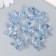 Busina Plastic for creativity "Crown" transparent blue 1.5x2.9x2.5 cm