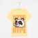 T-shirt for the boy KAFTAN "HYPE", height 164-170, yellow color