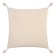 Decorative pillowcase "Ethel" BOHO, 45x45 cm, milk color, 100% cotton