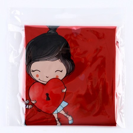 Foil ball 18 "Love is", heart-2