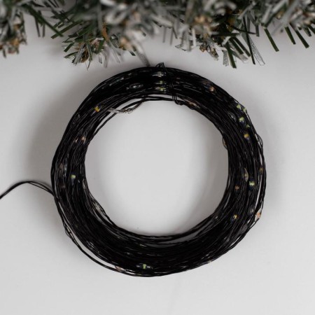 Garland "thread" 20 m dew, ip20, black thread, 200 LED, glow of multi, 12 V-1