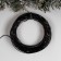 Garland "thread" 20 m dew, ip20, black thread, 200 LED, glow of multi, 12 V