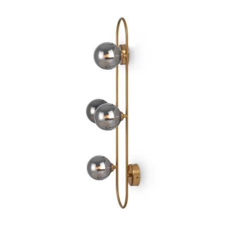 Wall lamp (sconces) Inversion, 4xg9, brass color-17