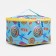 Cosmetic bag with lightning, blue/multi -colored color