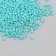 Glass beads 12/0 "turquoise" bright 450 g