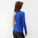 Women's longing on one shoulder Minaku: Basic Line Blue color, size 42