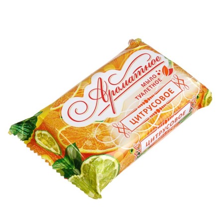 Toilet soap "aromatic" citrus fruits, 100 g