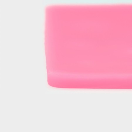 Mold "Snowflakes", silicone, 8.6 × 8.6 cm, pink color-5