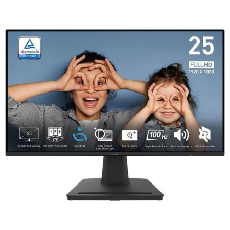 Monitor MSI 24.5 "Pro MP252 Black IPS LED 1MS 16: 9 HDMI M/M 1000: 1 300CD 178g/178g 1920x 106691