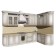 Acadity cabinet with a shelf Angelica 350x300x920 Dub milk/ash