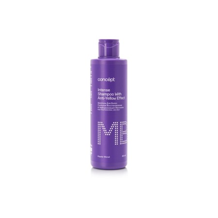 Hair shampoo "Concept", "Blonde Shine", deep restoration and neutralization of yellowness, 300 ml