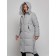 Coat insulated winter female, size 42, color gray