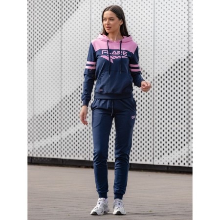 Female -ISEE sports suit, size 44, blue color, pink-7