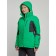 Ski jacket female, size 48, green color