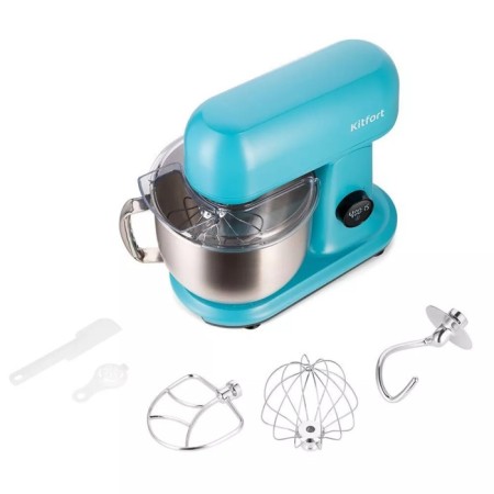 Mixer KitFort KT-3473-2, planetary, 1,500 watts, 5 l, 8 speeds, blue-4