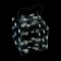 New Year. Box gift New Year's folding PVC "Snowflakes" 11 x 11 x 11 cm.