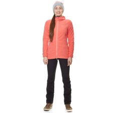 Women's sweatshirt tundra, salmon color, fleece fabric, size 44-46, height 158-164