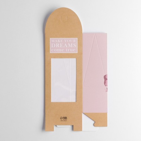 Confectionery box, packaging, Make Your Dreams, 9 x 19 x 6 cm-4