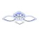 LED ceiling LED with Ambrella Light, Original, Fa5148, LED, 62 W, ​​4650LUM, 3000-6400K, Chromium color