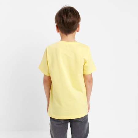 T-shirt for the boy KAFTAN "HYPE", height 134-140, yellow color-2