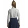 Jumper for girls, height 158 ​​cm, light-gray color