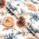 Packaging paper "New Year's orange", gloss, 80 g/m2, 70 x 100 cm