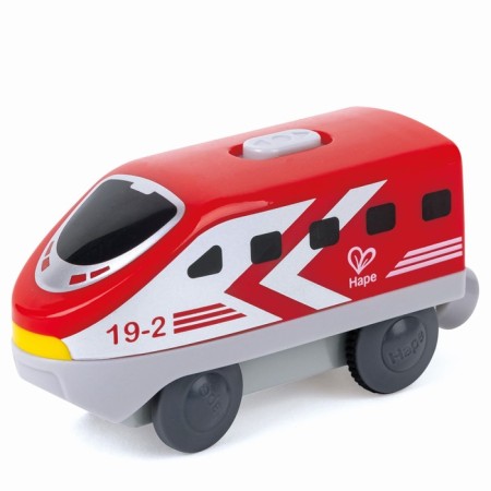 Lokomotiv Hape "My train", on batteries, red color