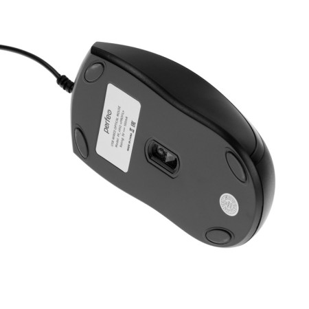 Perfeo Profil mouse, wired, optical, 1600 dpi, USB, black-3