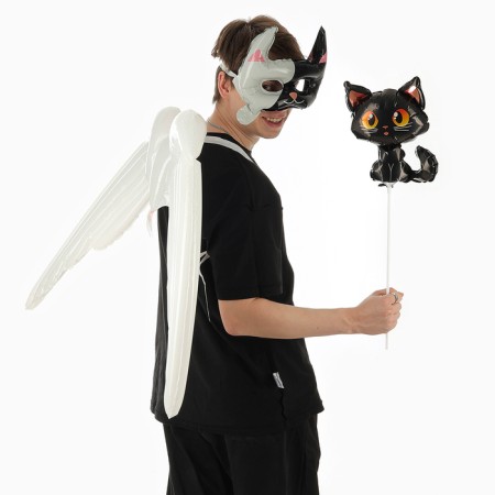 Set of foil balls "Carnival set. Cat ", 3 pcs.-2