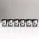 Set of piles "rose" 6 piles 50 ml