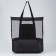 Bag - beach choper with thermo -karman, 42x37x15 cm, black