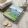 Set of terry napkins "Sunset" 30x30 cm -5pcs, 100% HL, 340g/m2