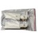 The connector for 2 tire pipelines type G, flexible. Single -phase. Uniel, IP20, white color