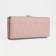 Women's wallet on magnets, pink color