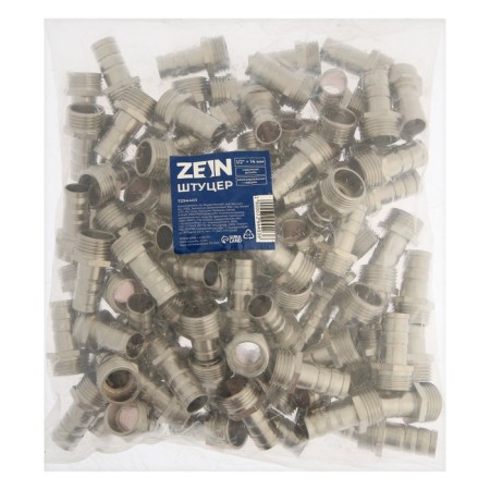 Zein fitting, 1/2 "x 14 mm external thread, nickelled brass, packing 100 pcs.-2