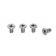 Knife for the ice discovery "LR-130", left rotation, set 2 pcs. NLT-130L.SL