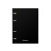 A notebook on the rings A5, 80 sheets in the Erichkrause "Classic", a plastic cover, an offset unit, whiteness is 100%, mix