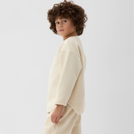 Svitshot Children's Minaku: Fleece Soft, beige color, height 98 cm-1