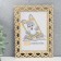 Photo frame 10x15 cm plastic L-7 beige (plastic screen)