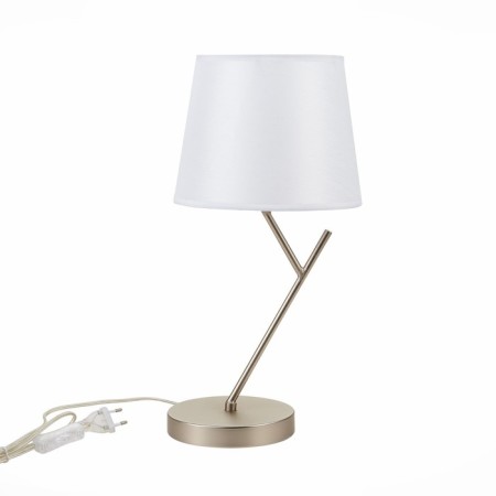 Evoluce bedside lamp. Sle300104-01. Denice. 1x40 W, E14, 22x22x44 cm, Nickel color-5