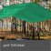 Protective tent, 4 × 3 m, density 120 g/m², UV, eyelets step 1 m, green/silver