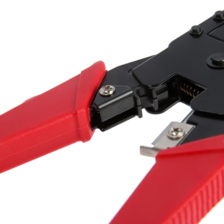 Crimper Lom, 200 mm, for compressing computer RJ-45 and telephone RJ-11/12 terminals-5