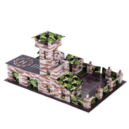 Designer from bricks "Military Base", 1031 parts-3