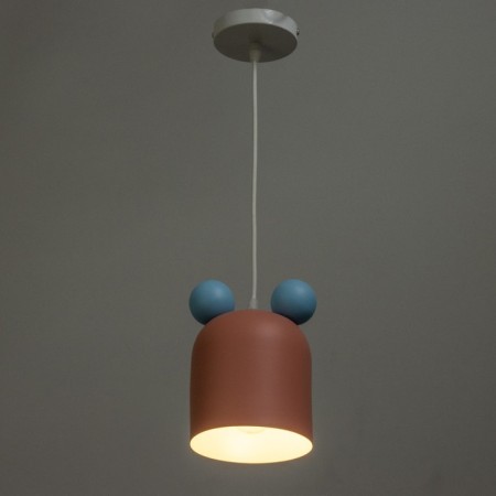 Bayerlux “Teddy” lamp E27 40W pink blue 20x14x20-120cm-2