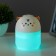 Night-owner "Satisfied cat" LED 2W USB 250ml white 8.4x8.4x10.8 cm Risalux