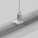 Mount for the cable, 1 pc, technical tra004hp-21w, 3x0.5x3.5 cm, white color
